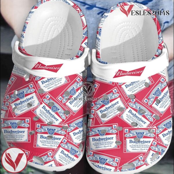 Budweiser Beer Clogs Crocband Comfortable Shoes For Men Women, Unique Gift From  Vesles2014S