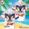 Budweiser Beer Eagle Fireworks Independence Day Hawaiian Shirt, Best Summer Gifts For Fans - Vesles2014S