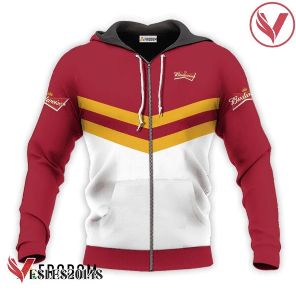 Budweiser Beer Red Tennis Hoodie & Zip Hoodie - Vesles2014S 2