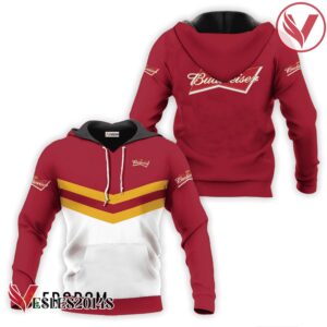 Budweiser Beer Red Tennis Hoodie & Zip Hoodie - Vesles2014S