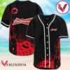 Budweiser Black Halloween Witch Baseball Jersey, Perfect Gifts For Fans - Vesles2014S