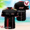 Budweiser Black Label Logo Baseball Jersey, Perfect Gifts For Fans - Vesles2014S