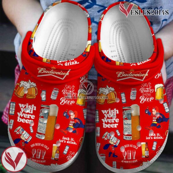 Budweiser Crocs Crocband Clogs Shoes Comfortable For Men Women and Kids, Unique Gift From  Vesles2014S