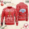 Budweiser Drinker Bells Drinking All The Way Christmas Ugly Sweater, Unique Winter Outfits For Fans - Vesles2014S  1