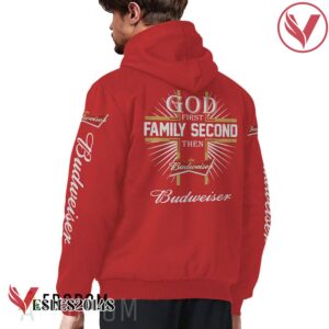 Budweiser Fleece Zip Up Hoodie - Vesles2014S 2