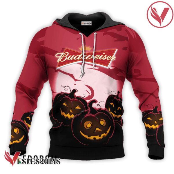 Budweiser Halloween Night Pumpkin Hoodie & Zip Hoodie - Vesles2014S 5