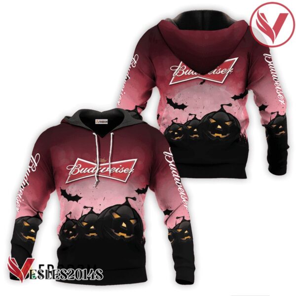 Budweiser Halloween Night Pumpkin Hoodie & Zip Hoodie - Vesles2014S