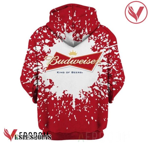 Budweiser King of Beers Pullover & Zip Hoodie - Vesles2014S 2