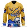 Buffalo Sabres Blood Personalized Hockey Jersey Shirt, Trending Gifts For Fans - Vesles2014s
