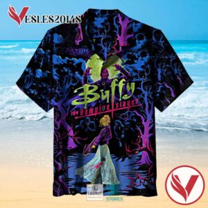 Buffy the Vampire Slayer Casual Hawaiian Shirt, Best Gifts For Summer Vesles2014S 1