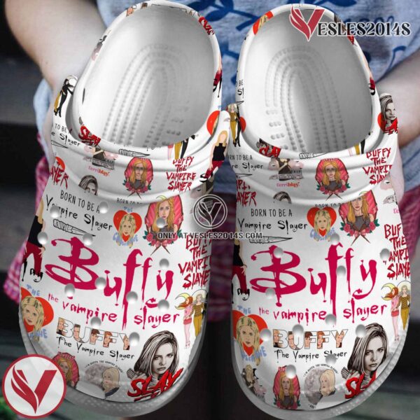 Buffy the Vampire Slayer Movie Crocs Crocband Clogs Shoes Comfortable For Men Women and Kids Style 1 - Vesles2014S