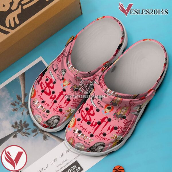 Buffy the Vampire Slayer Movie Crocs Crocband Clogs Shoes Comfortable For Men Women and Kids Style 2 - Vesles2014S 2