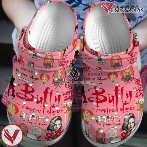 Buffy the Vampire Slayer Movie Crocs Crocband Clogs Shoes Comfortable For Men Women and Kids Style 2 - Vesles2014S