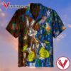 Bugs Bunny Rainy Days Casual Hawaiian Shirt, Best Gifts For Summer Vesles2014S