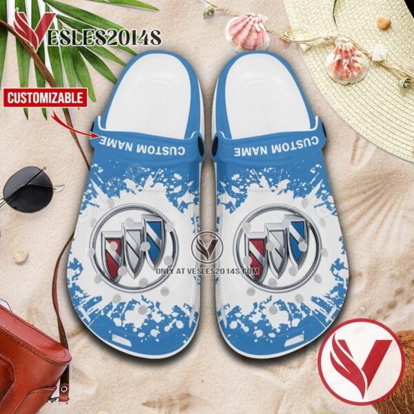 Buick Brand Crocs Clogs, Unique Footwear For Fans 1