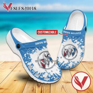 Buick Brand Crocs Clogs, Unique Footwear For Fans