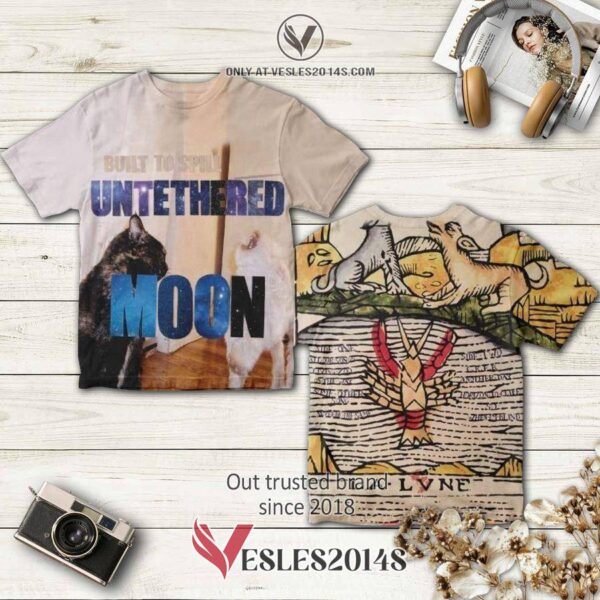 Built To Spill-Untethered Moon Album 3D T-Shirt, Perfect Gifts For Music Lovers - Vesles2014S