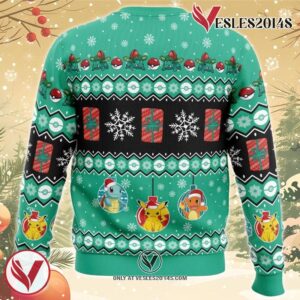 Bulbasaur I Choose You Pokemon Ugly Christmas Sweater, Unique Christmas Gift For Fans - Vesles2014S 1