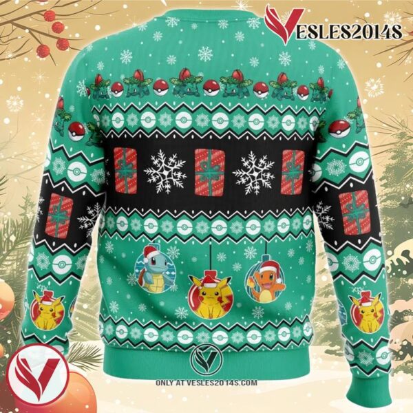 Bulbasaur I Choose You Pokemon Ugly Christmas Sweater, Unique Christmas Gift For Fans - Vesles2014S 1