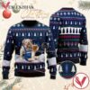 Bulldog Drink Michelob Ultra Beer Ugly Christmas Sweater, Unique Winter Outfits For Fans - Vesles2014S  1
