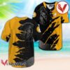 Bundaberg Rum Metal Crack Pattern Baseball Jersey, Perfect Gifts For Fans - Vesles2014S