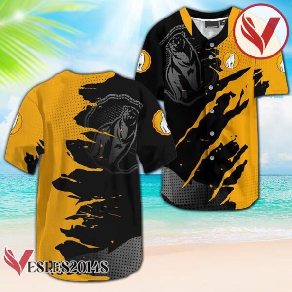 Bundaberg Rum Metal Crack Pattern Baseball Jersey, Perfect Gifts For Fans - Vesles2014S