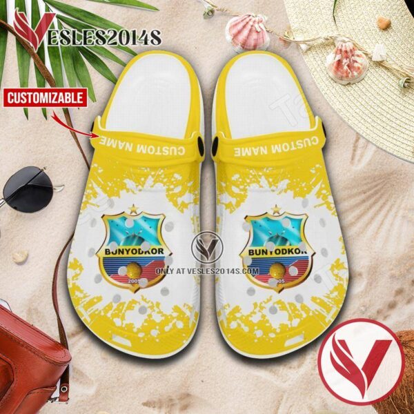 Bunyodkor Custom Name Crocs Clogs, Unique Footwear For Fans 1