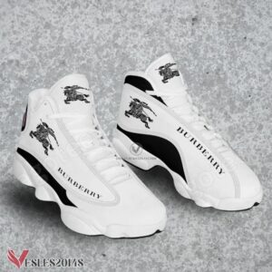 Burberry Logo Air Jordan 13 Shoes, Best Sneaker Gifts For Fans - Vesles2014s