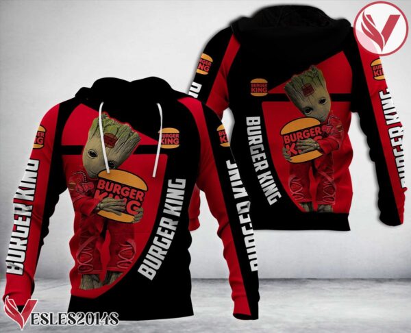 Burger King Uniform Custom Hoodie - Vesles2014S