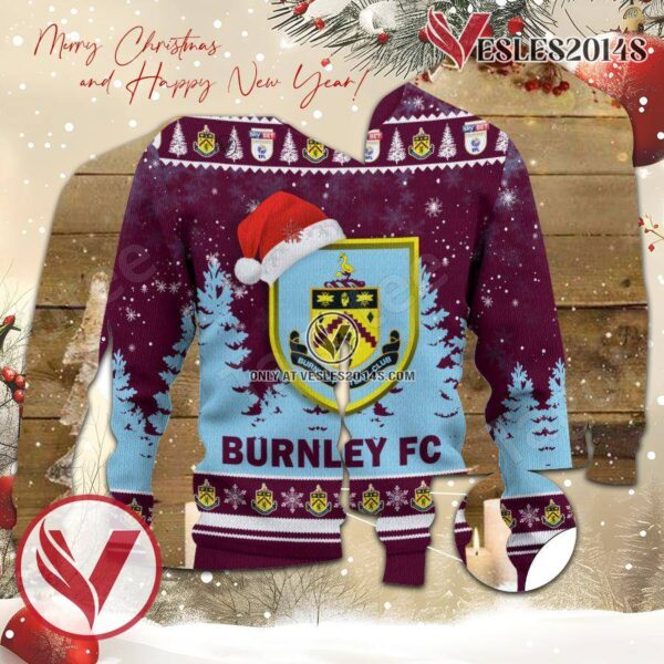 Burnley F.C Sport Ugly Christmas Sweater, Unique Gifts For Fans - Vesles2014aS 1