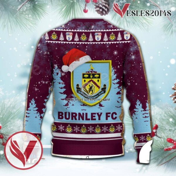 Burnley F.C Sport Ugly Christmas Sweater, Unique Gifts For Fans - Vesles2014aS 2