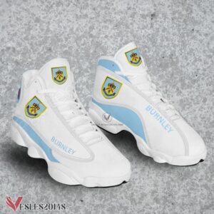 Burnley Football Club Logo Air Jordan 13 Shoes, Best Sneaker Gifts For Fans - Vesles2014s