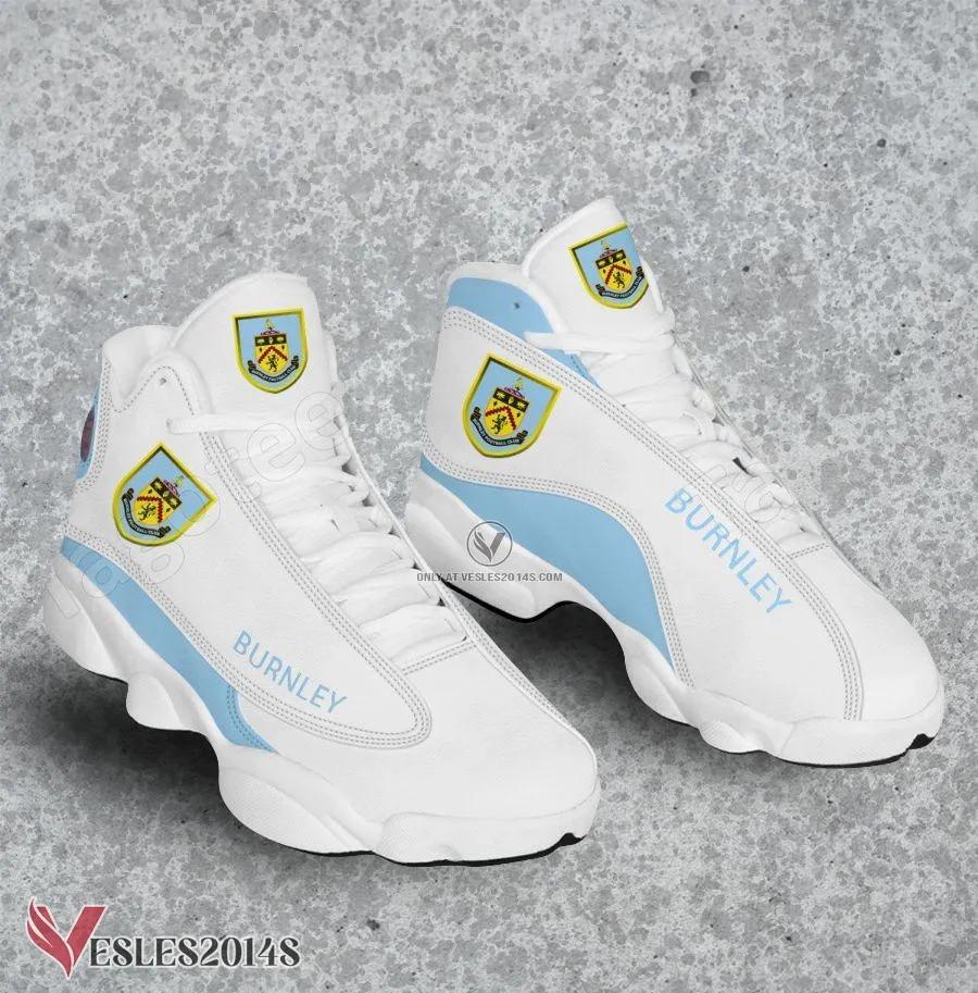 Burnley Football Club Logo Air Jordan 13 Shoes, Best Sneaker Gifts For Fans - Vesles2014s