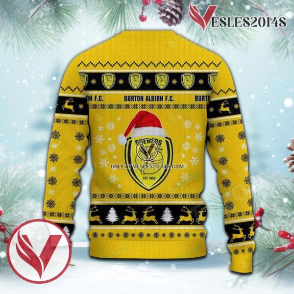 Burton Albion F.C Sport Ugly Christmas Sweater, Unique Gifts For Fans - Vesles2014aS 3
