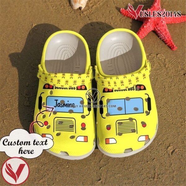 Bus Driver Personalized Car Clog Shoes, Unique Gift From  Vesles2014S