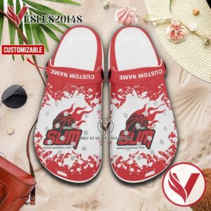 Busan BNK Sum Logo Crocs Clogs, Unique Footwear For Fans 1