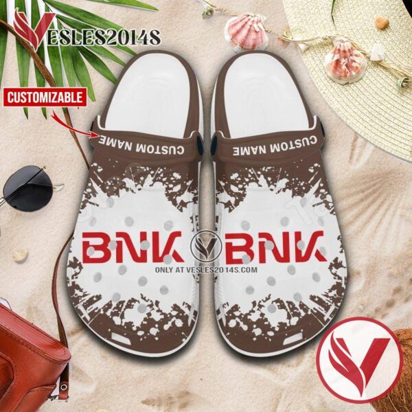 Busan Bank Logo Crocs Clogs, Unique Footwear For Fans 1