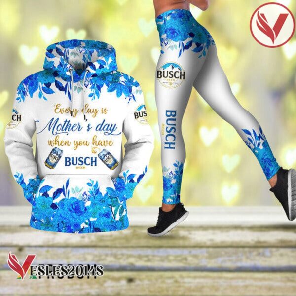 Busch Beer Mother's Day Hoodie & Leggings Set - Vesles2014S