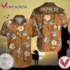 Busch Hunting Mallard Hawaiian II Graphic Print Short Sleeve Hawaiian Casual Shirt Vesles2014S