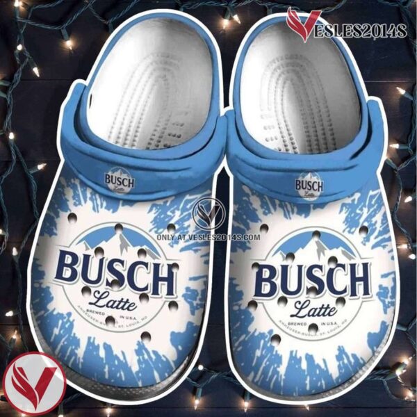 Busch Latte Beer Lovers Crocband Clogs, Unique Gift From  Vesles2014S