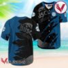 Busch Latte Metal Crack Pattern Baseball Jersey, Perfect Gifts For Fans - Vesles2014S