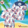Busch Light American Flag Fireworks Hawaiian Shirt, Best Summer Gifts For Fans - Vesles2014S
