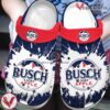 Busch Light Apple Navy Red Clogs Shoes, Unique Gift From  Vesles2014S