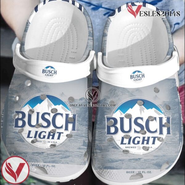 Busch Light Beer Clogs Crocs Crocband Shoes Comfortable For Men Women, Unique Gift From  Vesles2014S