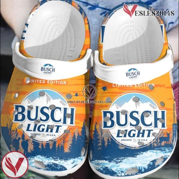 Busch Light Beer Crocband Clogs Crocs Comfortable Shoes For Men Women, Unique Gift From  Vesles2014S