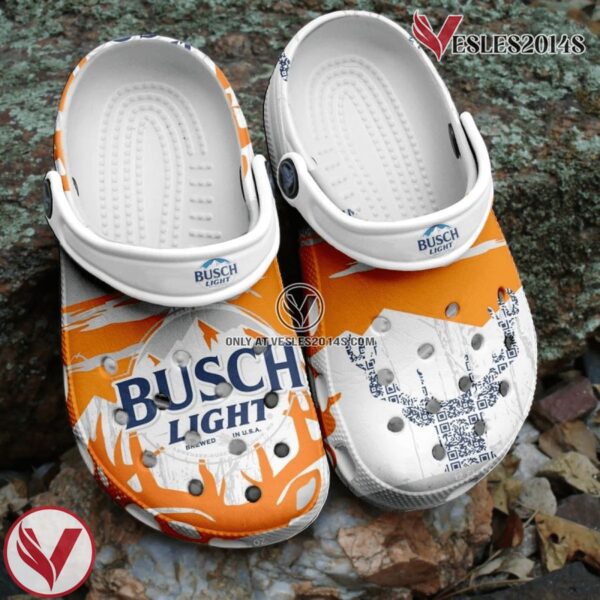 Busch Light Beer Shoes Clogs Crocband Comfortable For Men Women, Unique Gift From  Vesles2014S