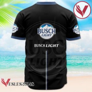 Busch Light Black Label Logo Baseball Jersey, Perfect Gifts For Fans - Vesles2014S 2