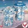 Busch Light Blue Hibiscus On White Hawaiian Shirt, Unique Gifts For Friends - Vesles2014S 1