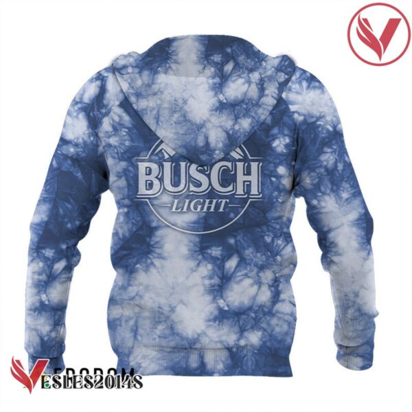Busch Light Blue Tie-dye Hoodie & Zip Hoodie - Vesles2014S 3