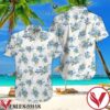 Busch Light Floral Pattern White Hawaiian Shirt And Short, Unique Gifts For Friends - Vesles2014S 1